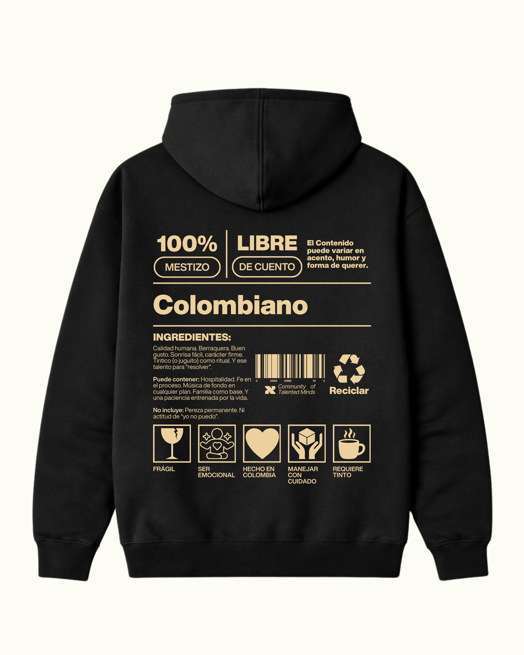 Hoodie Colombiano