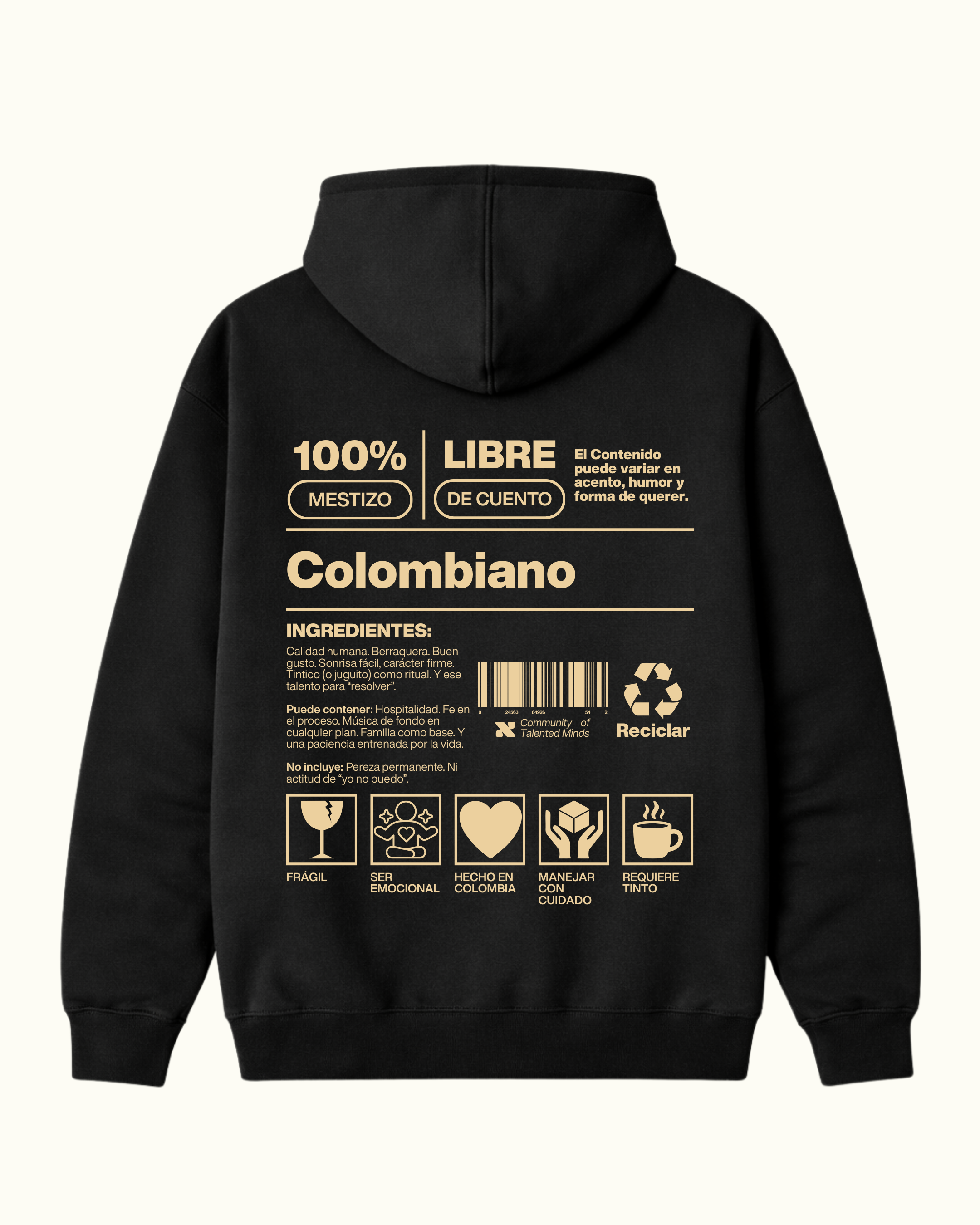 Hoodie Colombiano