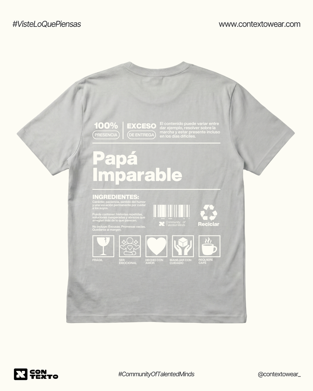 Camiseta Papá Imparable