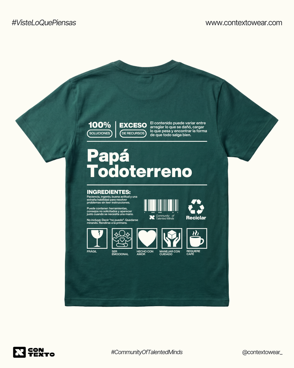 Camiseta Papá Todoterreno