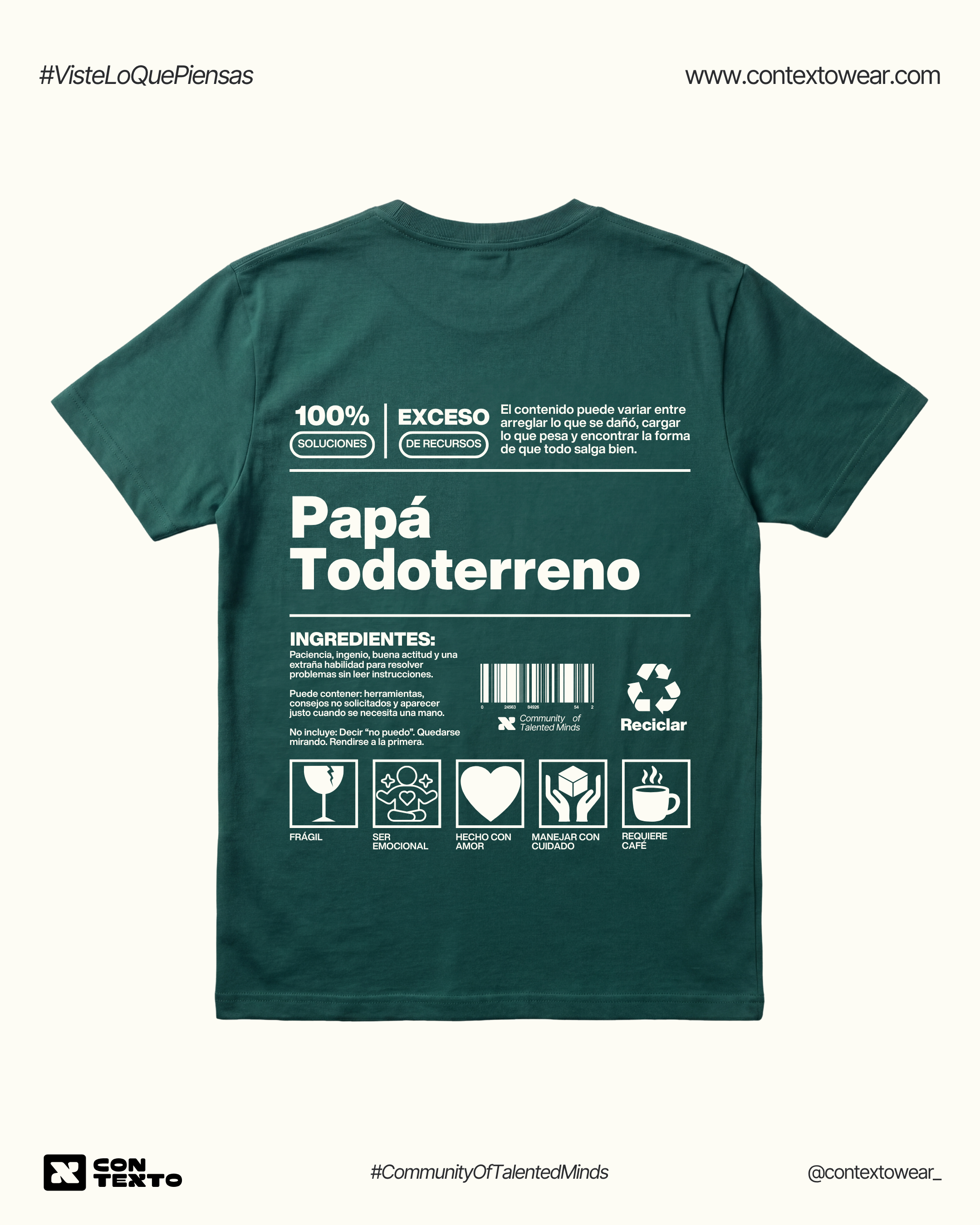 Camiseta Papá Todoterreno