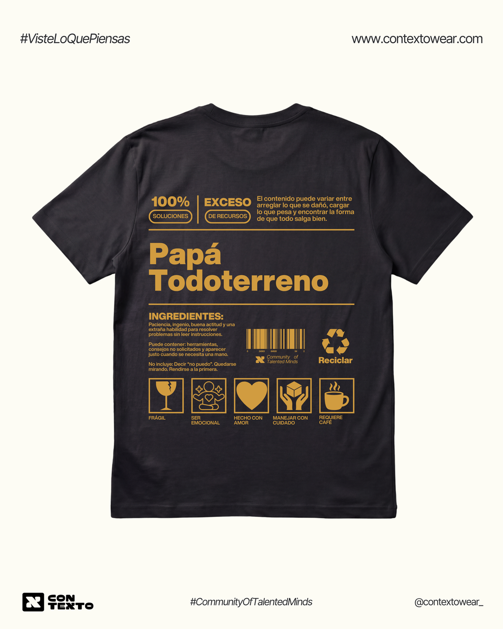 Camiseta Papá Todoterreno