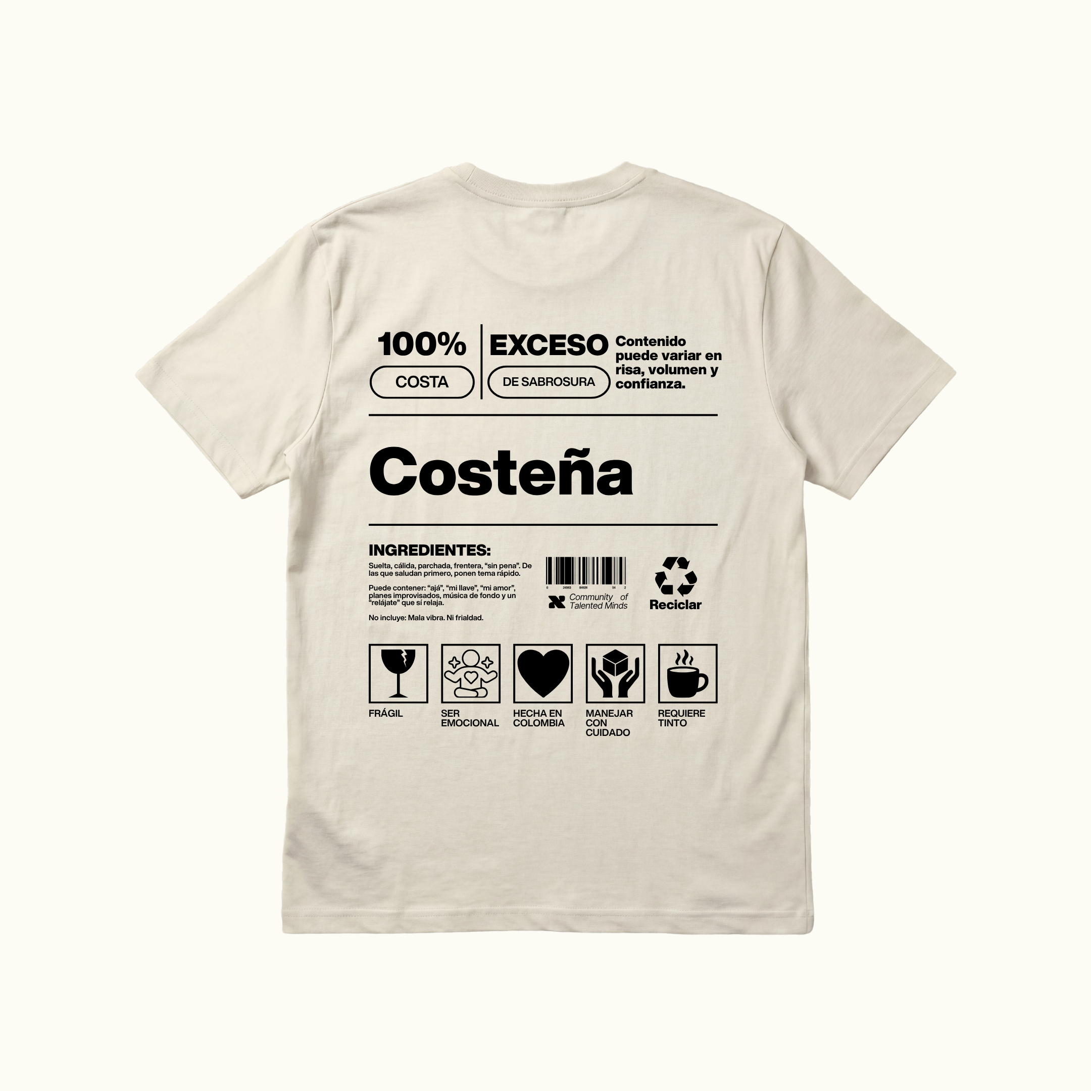 Camiseta Costeña