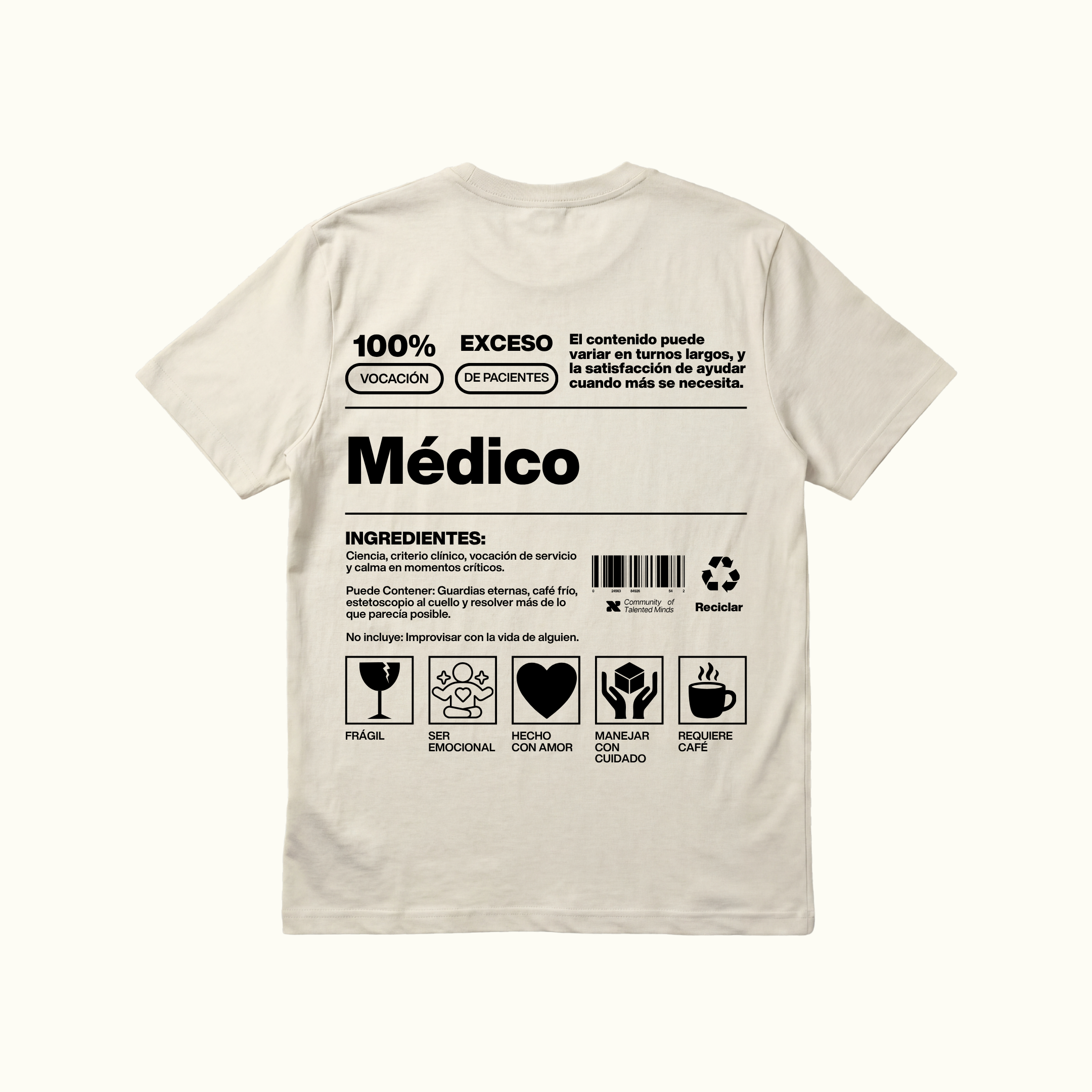 Camiseta Médico