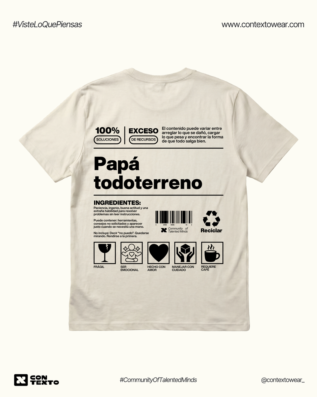 Camiseta Papá Todoterreno