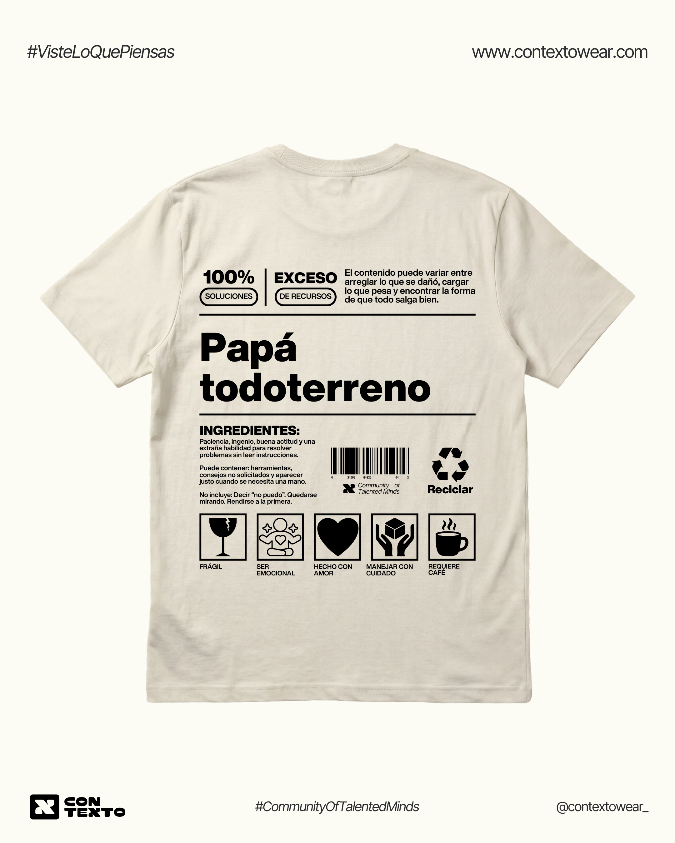 Camiseta Papá Todoterreno