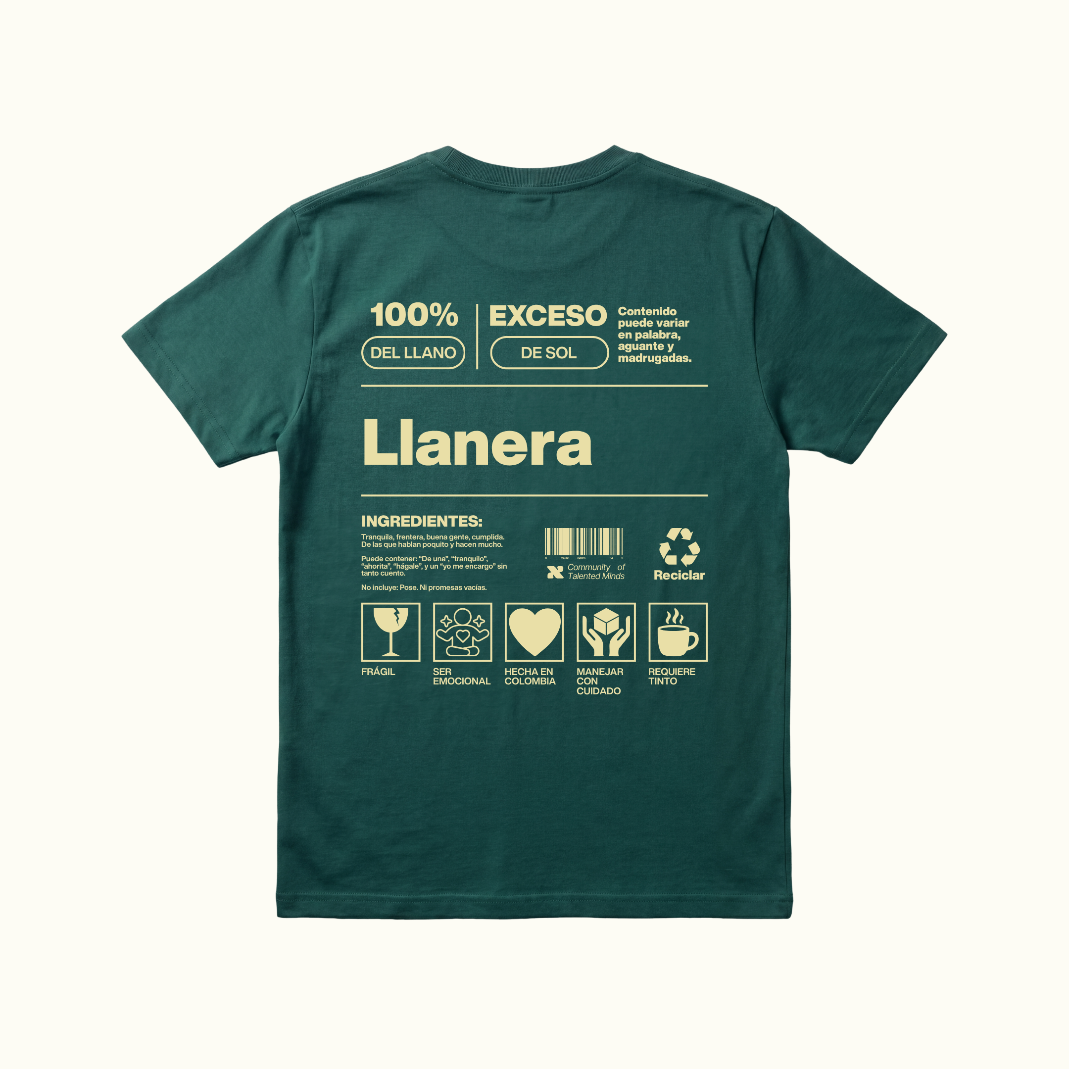 Camiseta Llanera