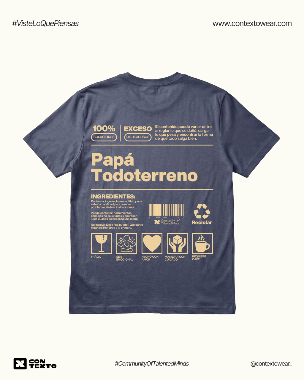 Camiseta Papá Todoterreno