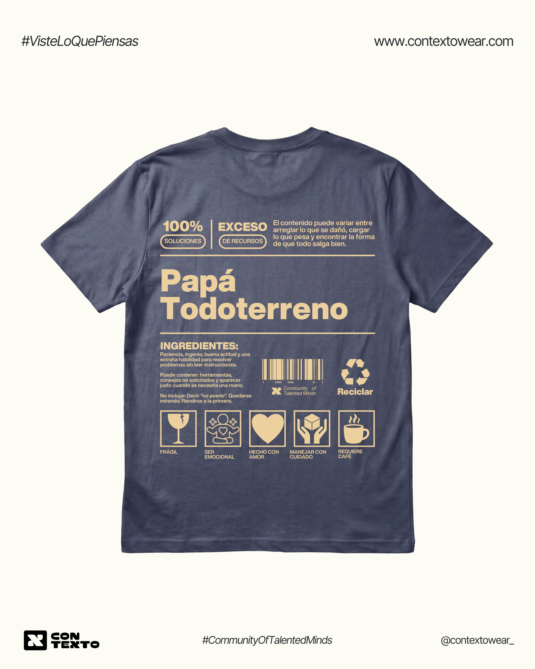 Camiseta Papá Todoterreno