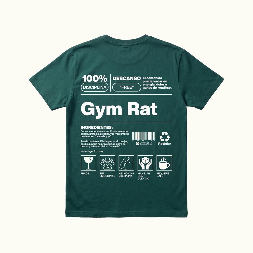 Camiseta Gym Rat Hombre