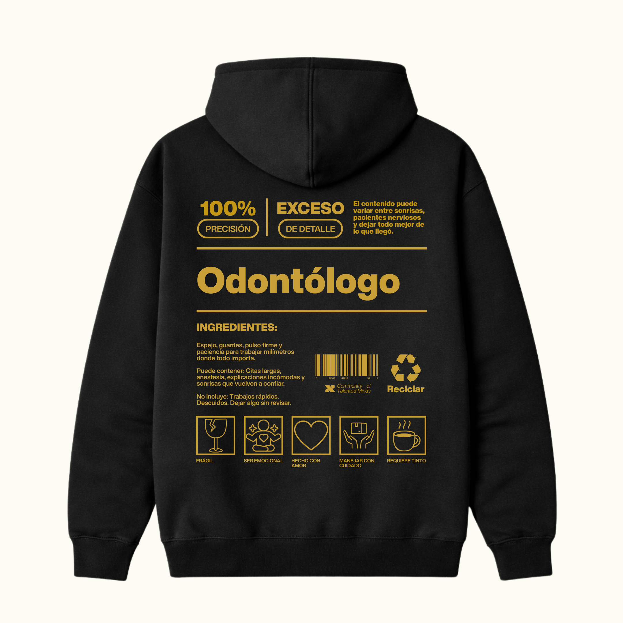 Hoodie Odontólogo