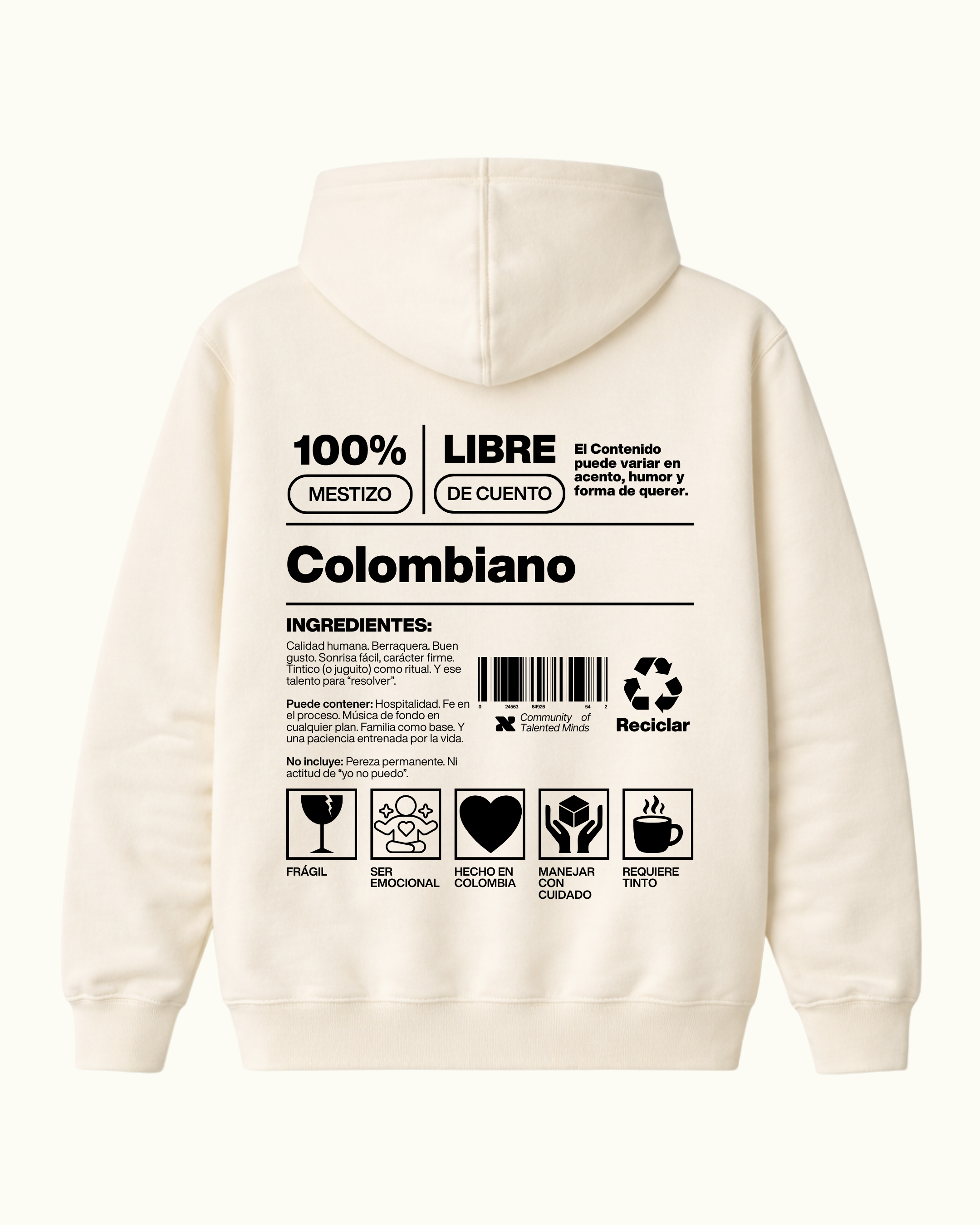 Hoodie Colombiano