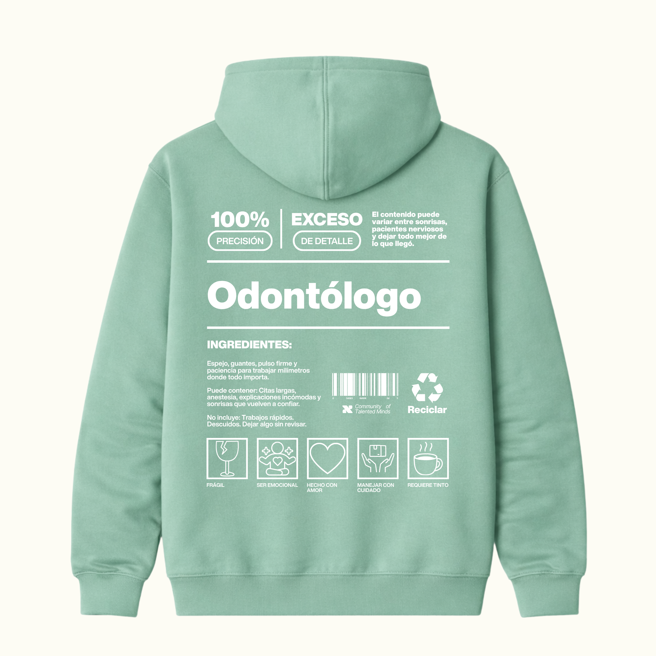Hoodie Odontólogo