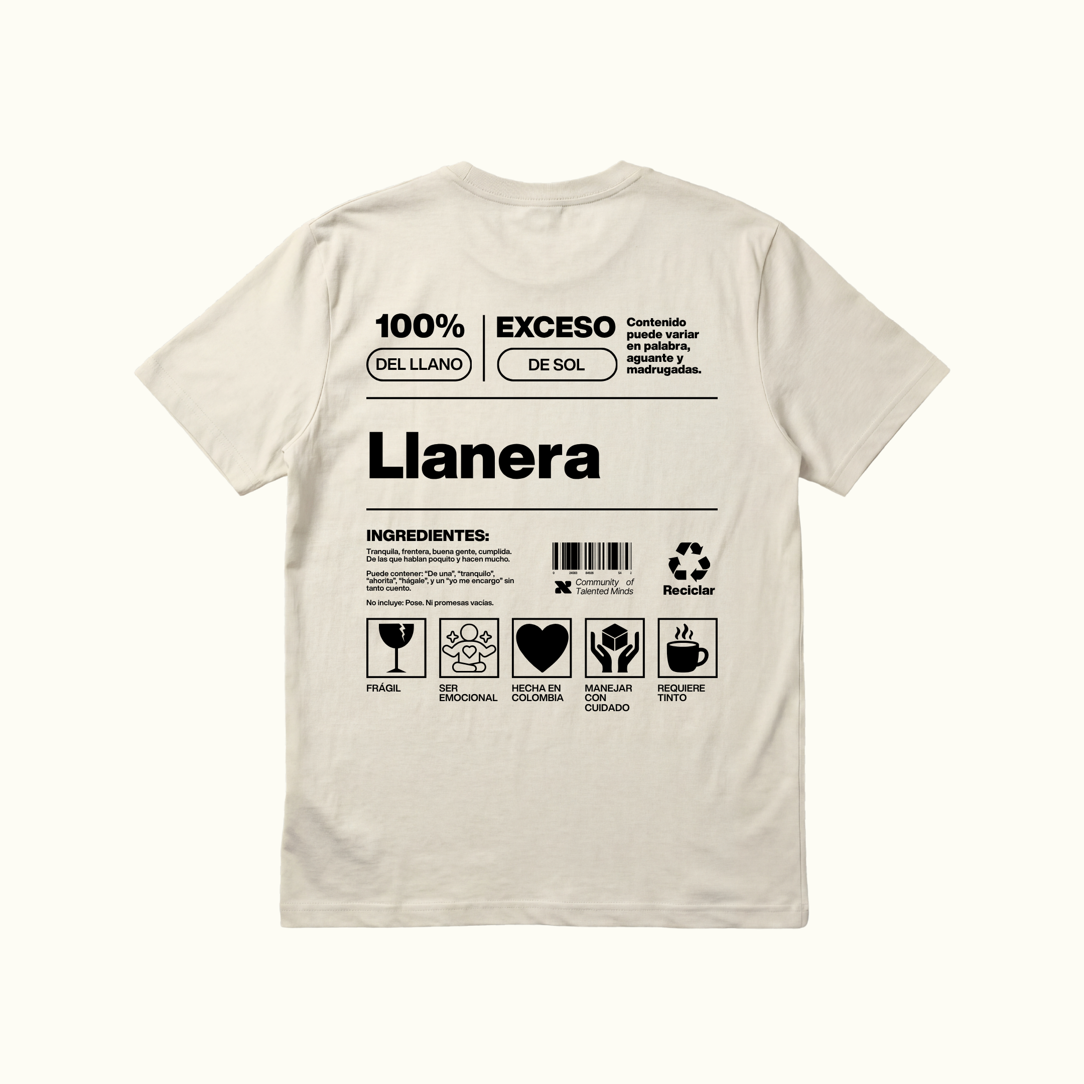 Camiseta Llanera