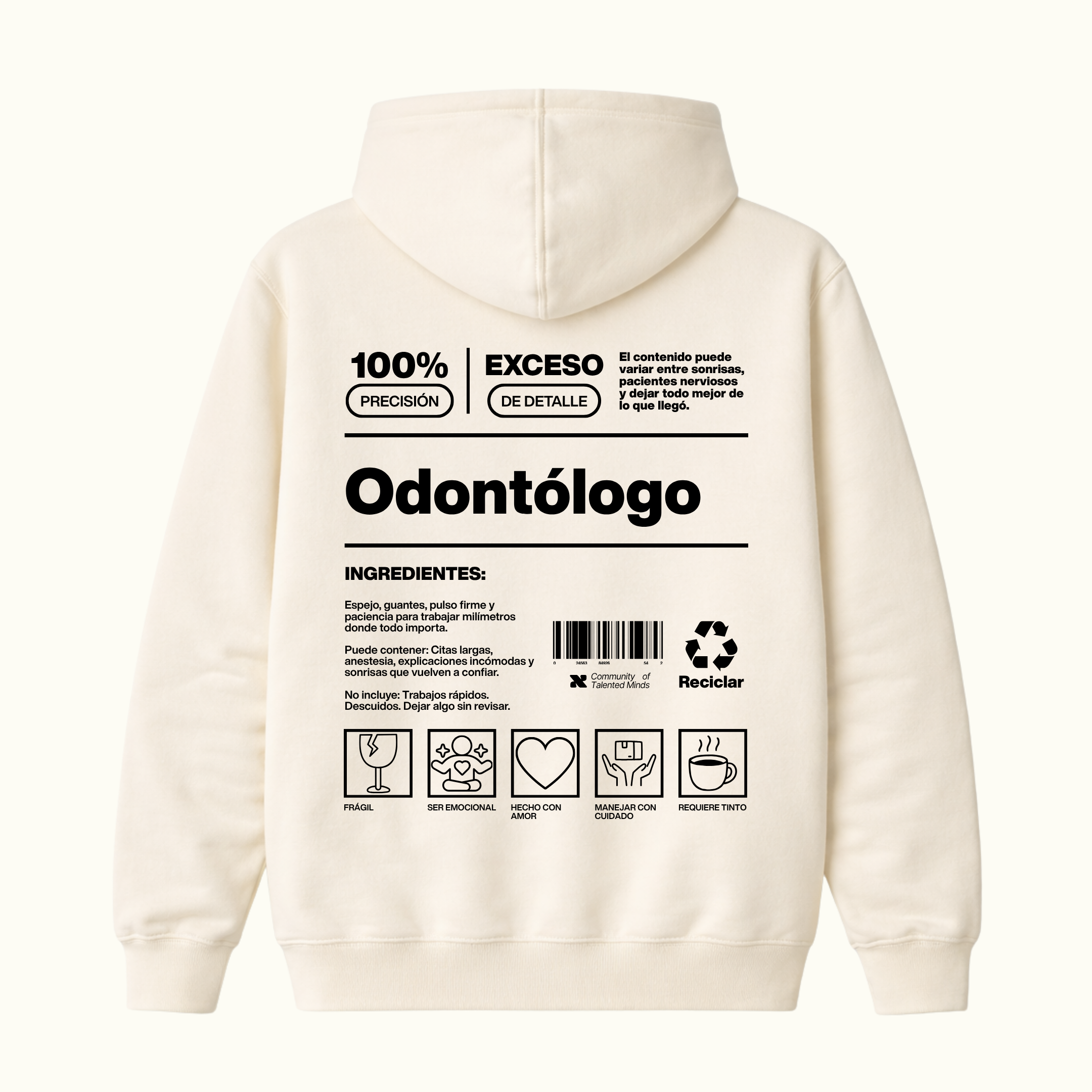 Hoodie Odontólogo