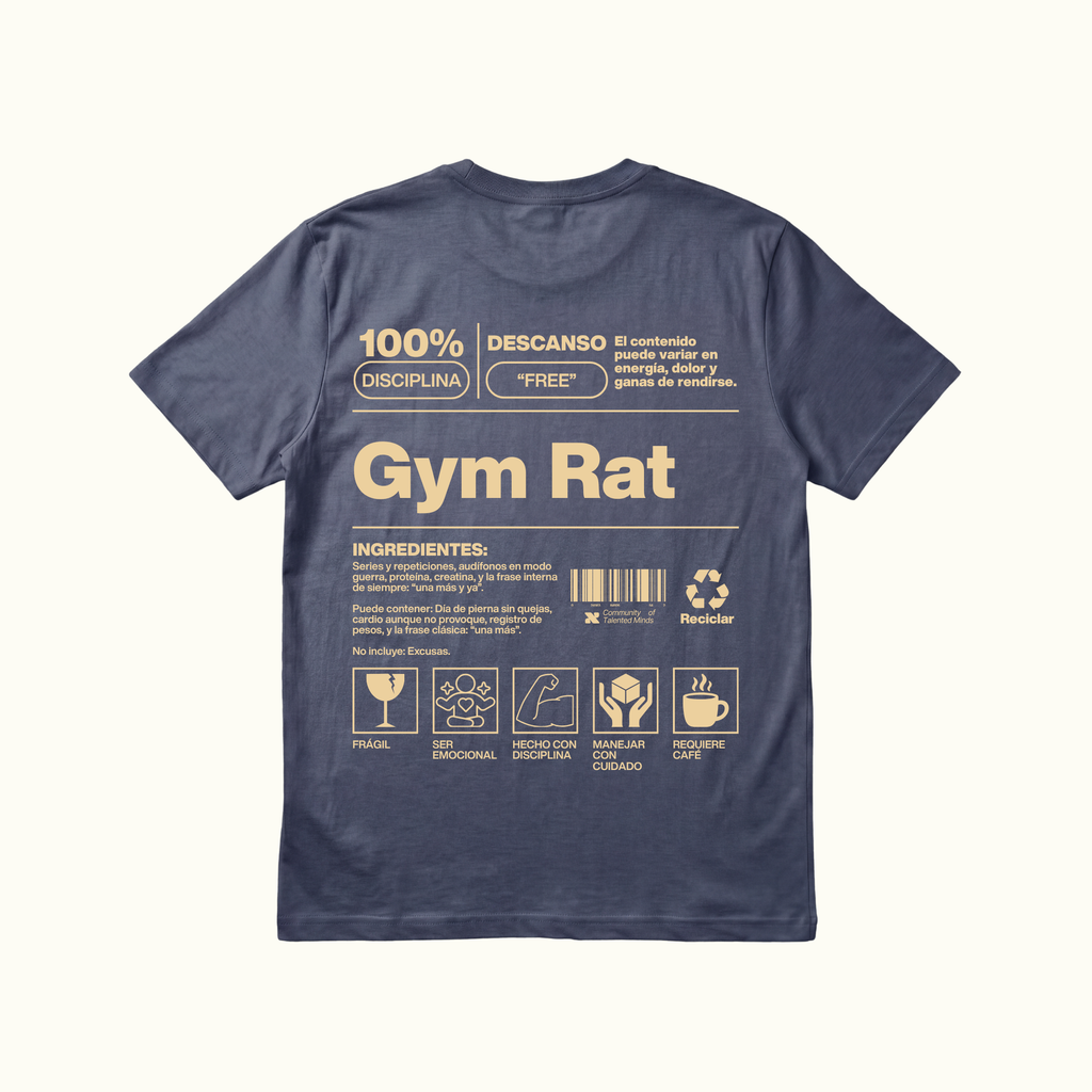 Camiseta Gym Rat Hombre