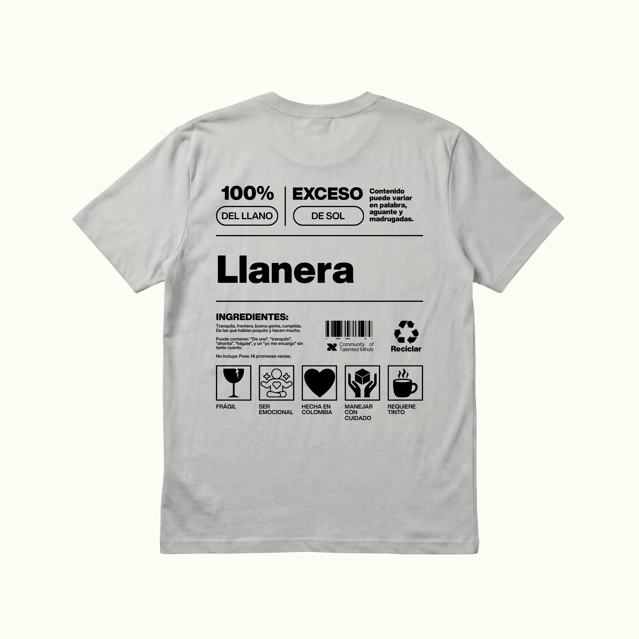 Camiseta Llanera