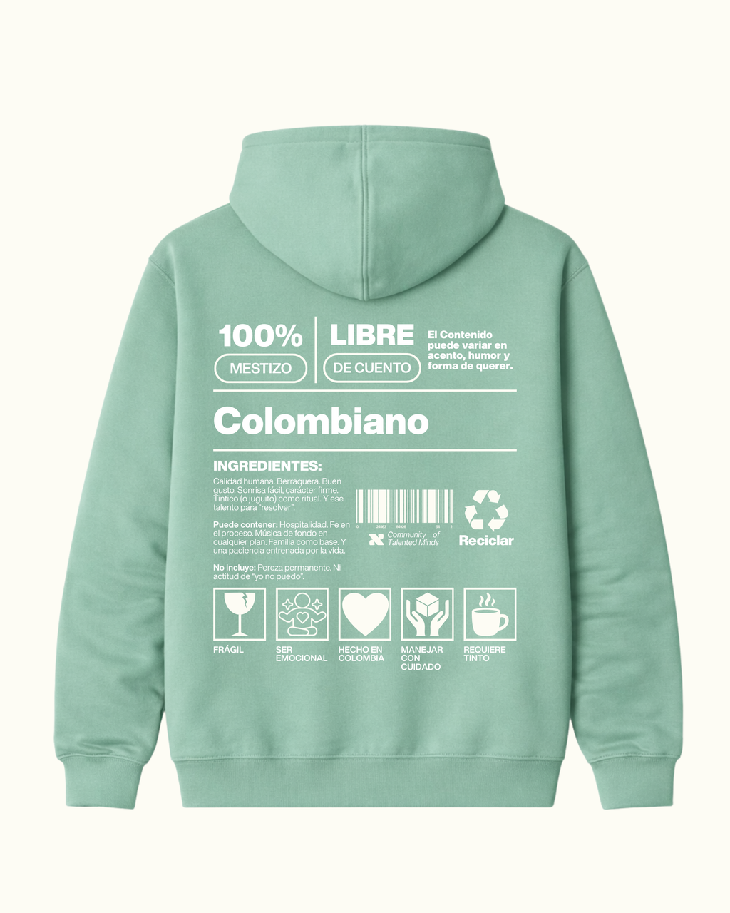 Hoodie Colombiano