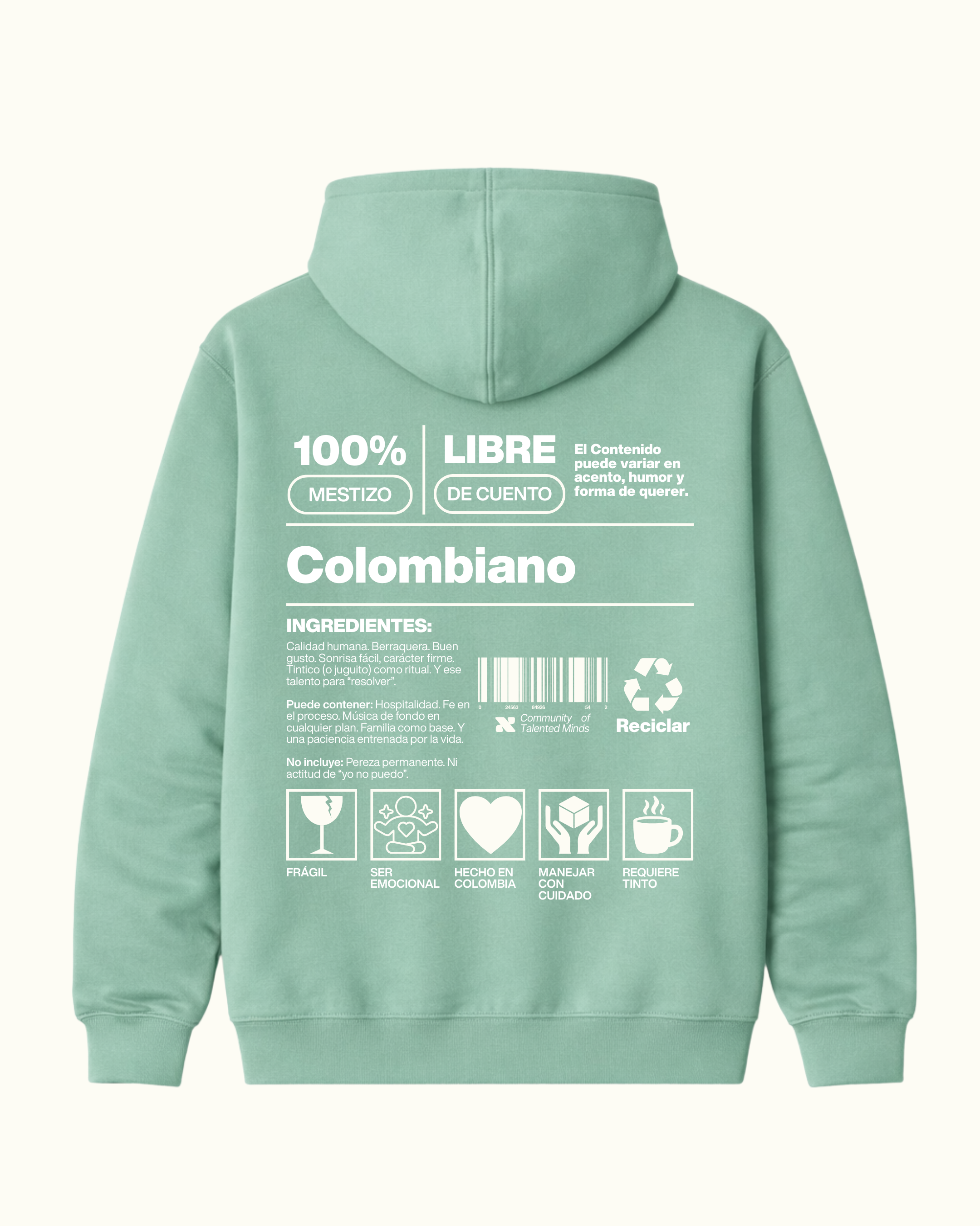 Hoodie Colombiano
