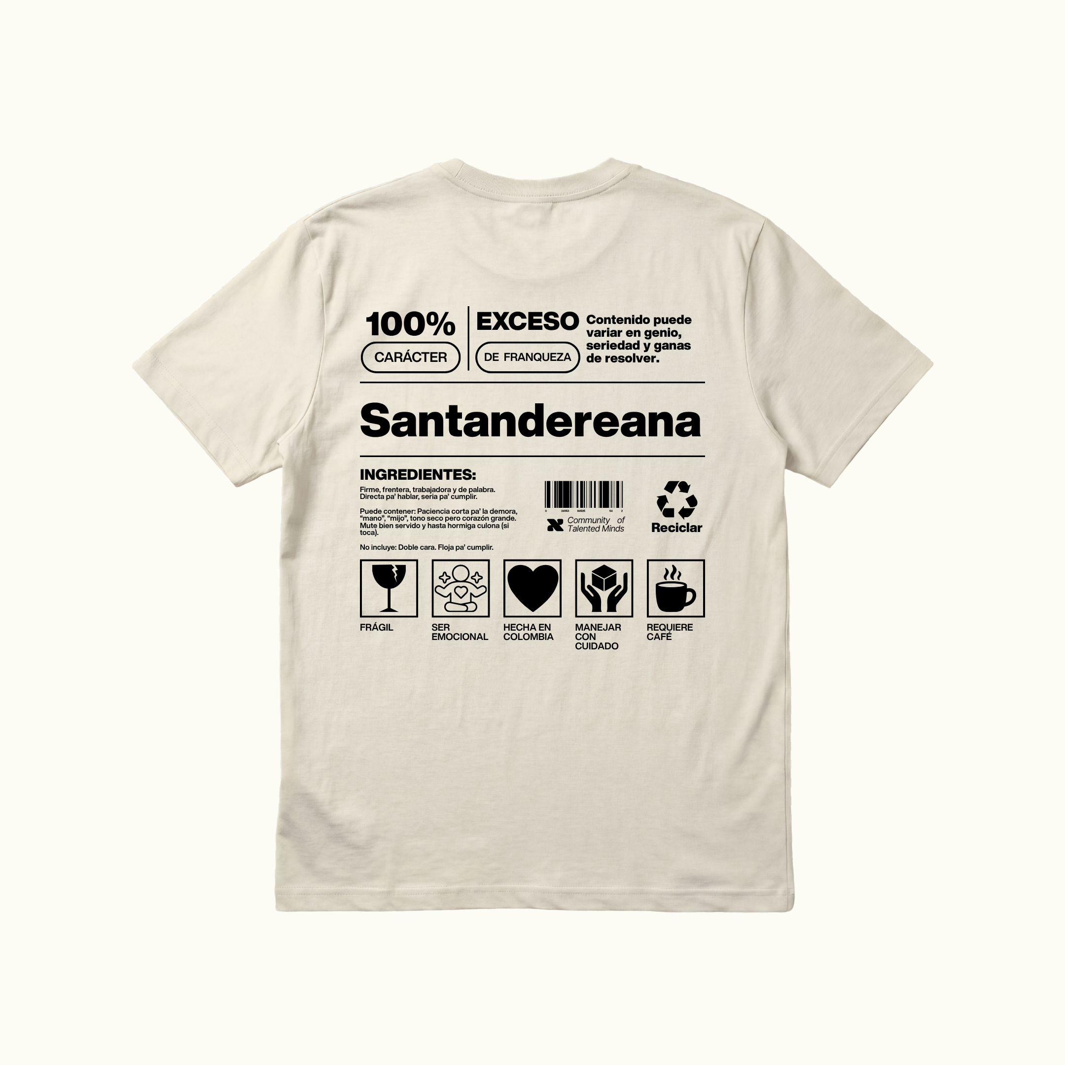 Camiseta Santandereana