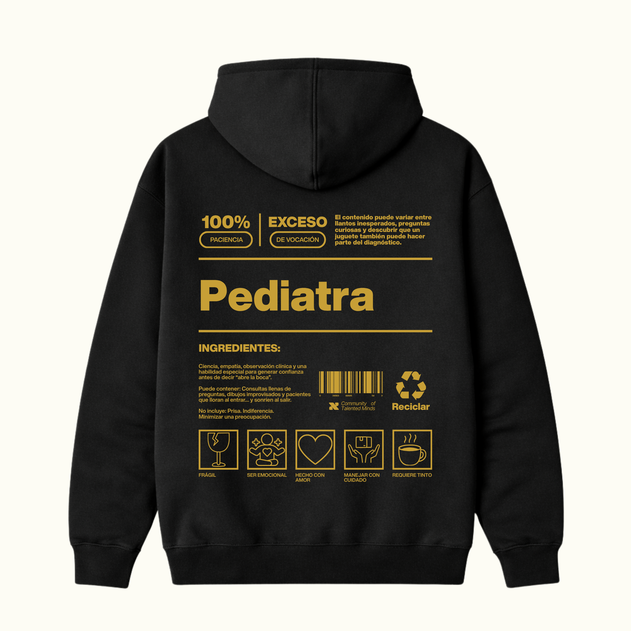 Hoodie Pediatra