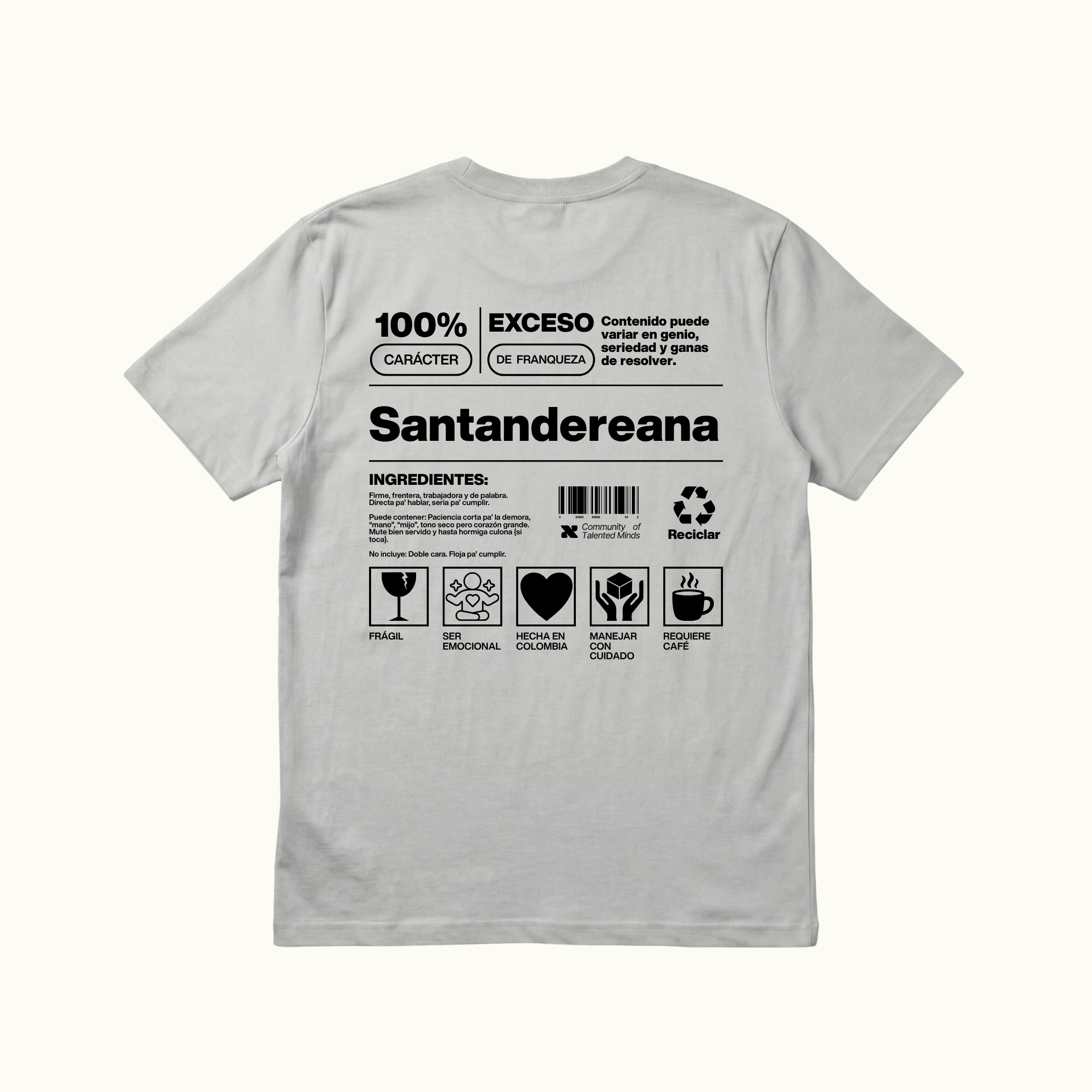 Camiseta Santandereana