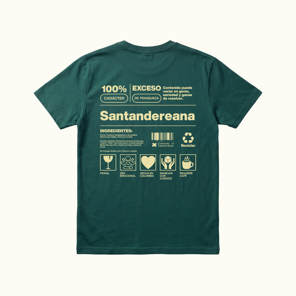 Camiseta Santandereana