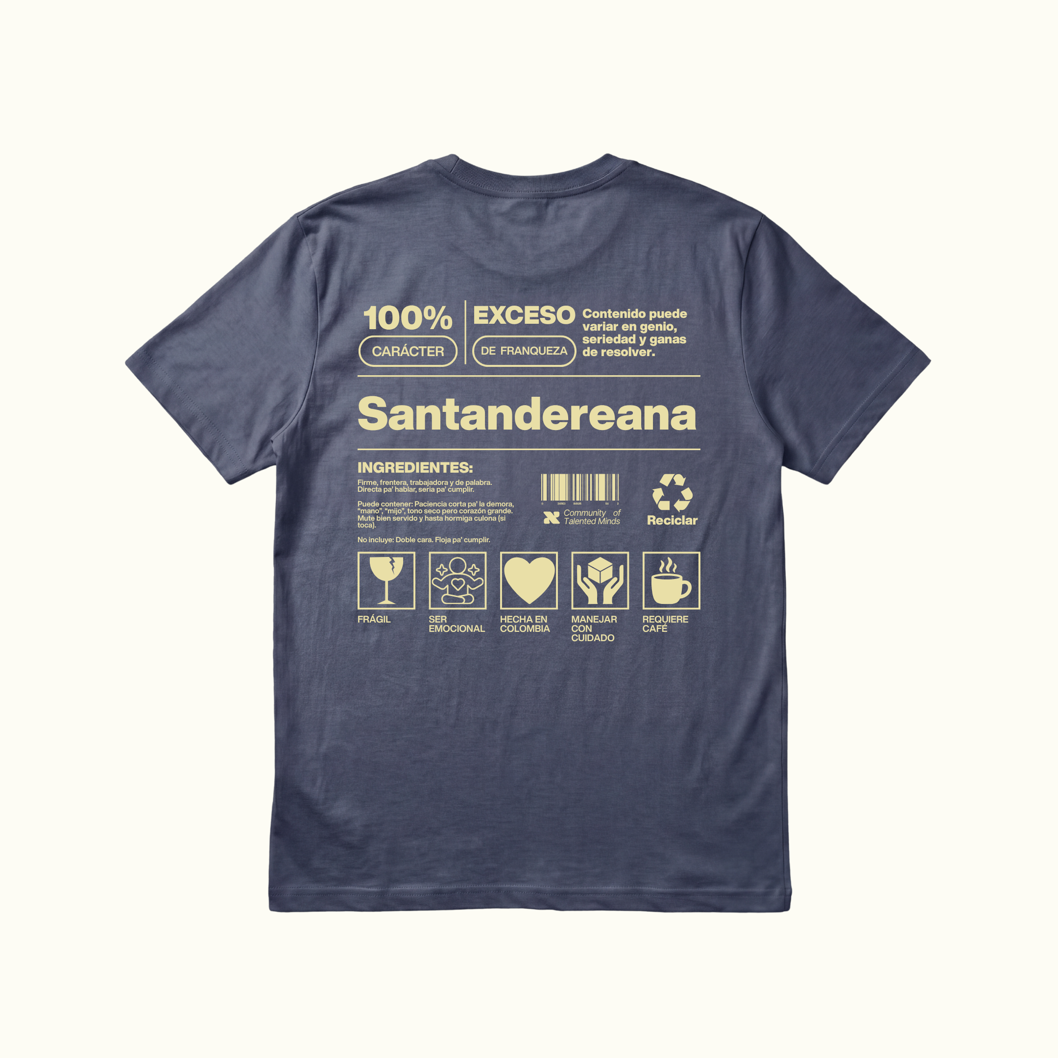 Camiseta Santandereana