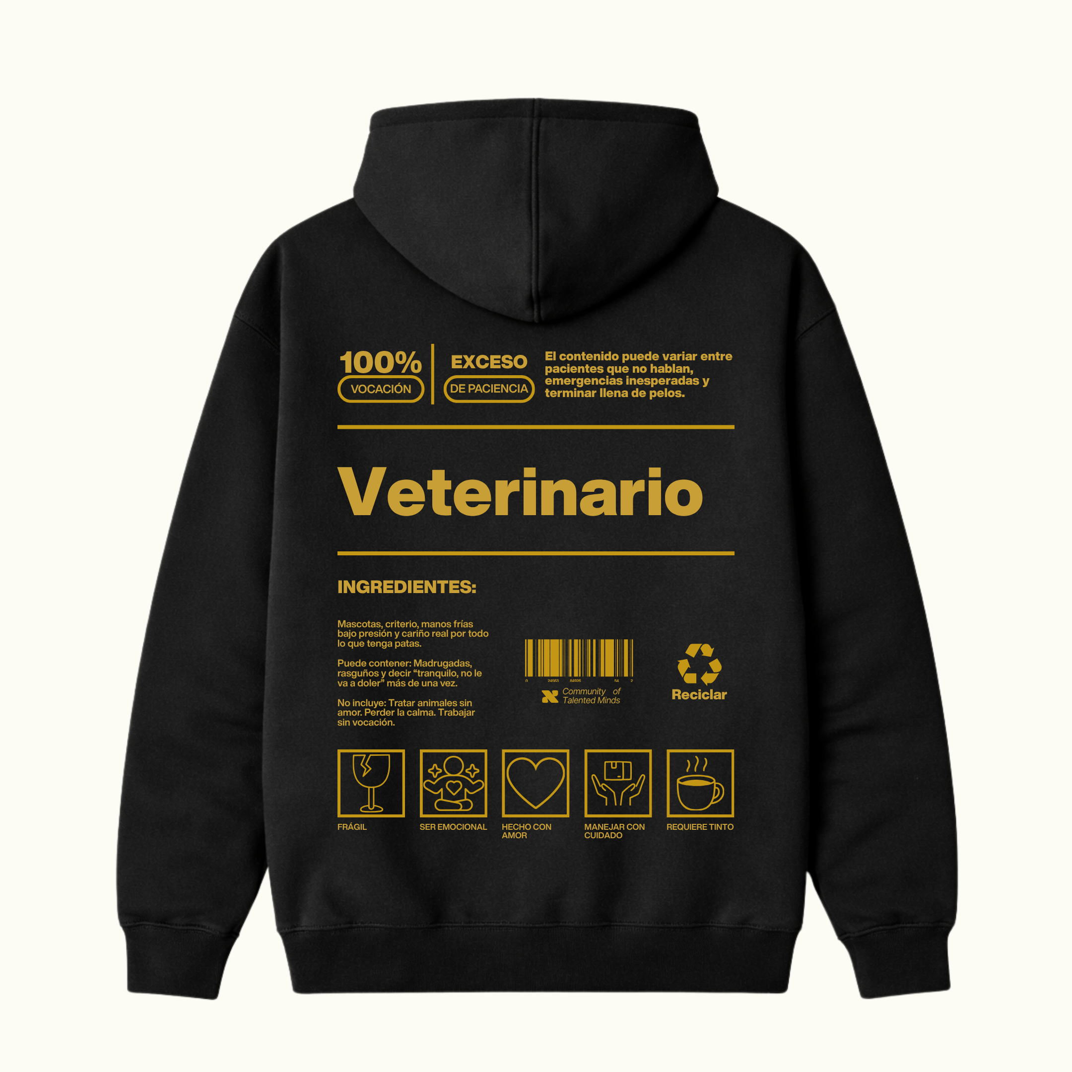 Hoodie Veterinario