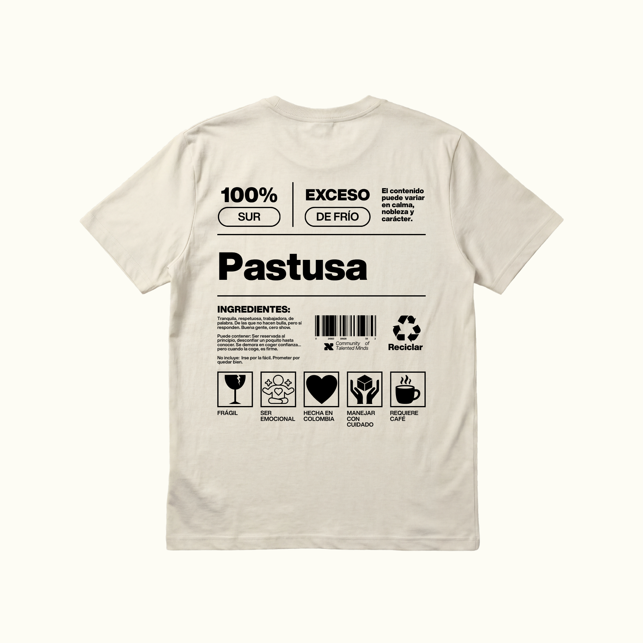 Camiseta Pastusa