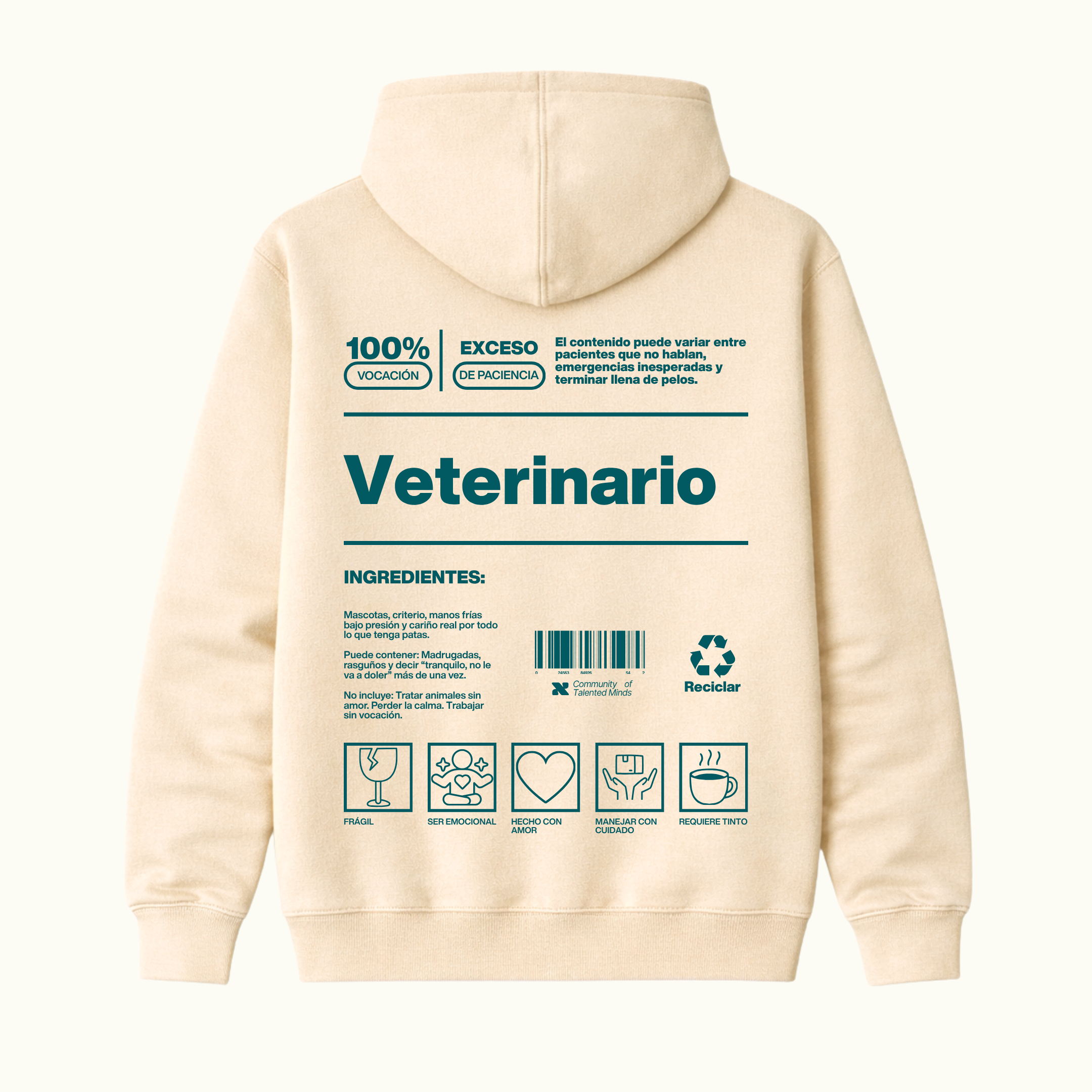 Hoodie Veterinario