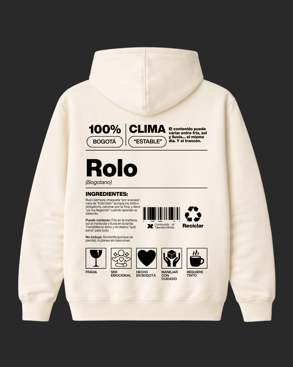 Hoodie Rolo