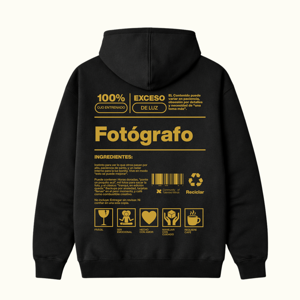 Hoodie Fotógrafo