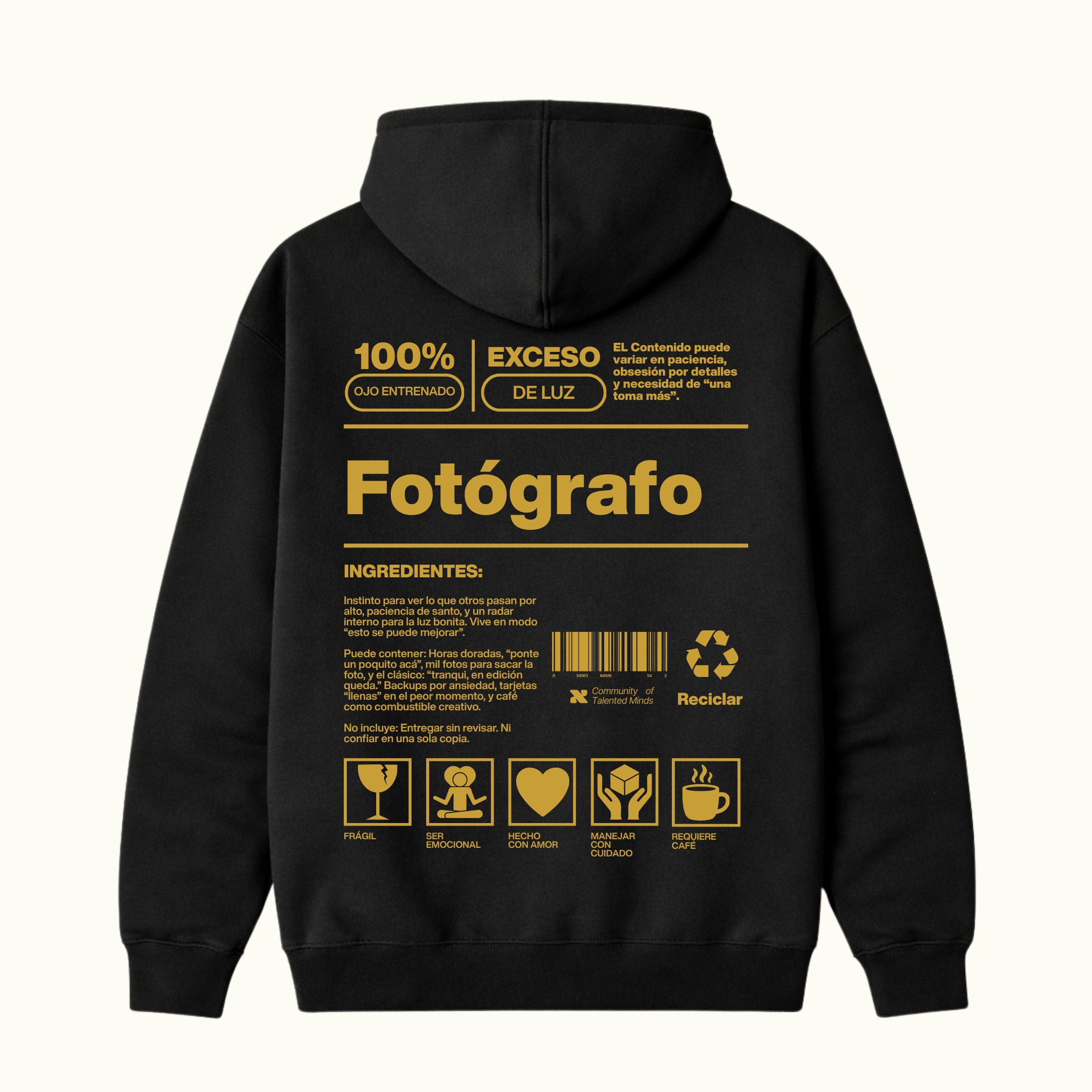 Hoodie Fotógrafo