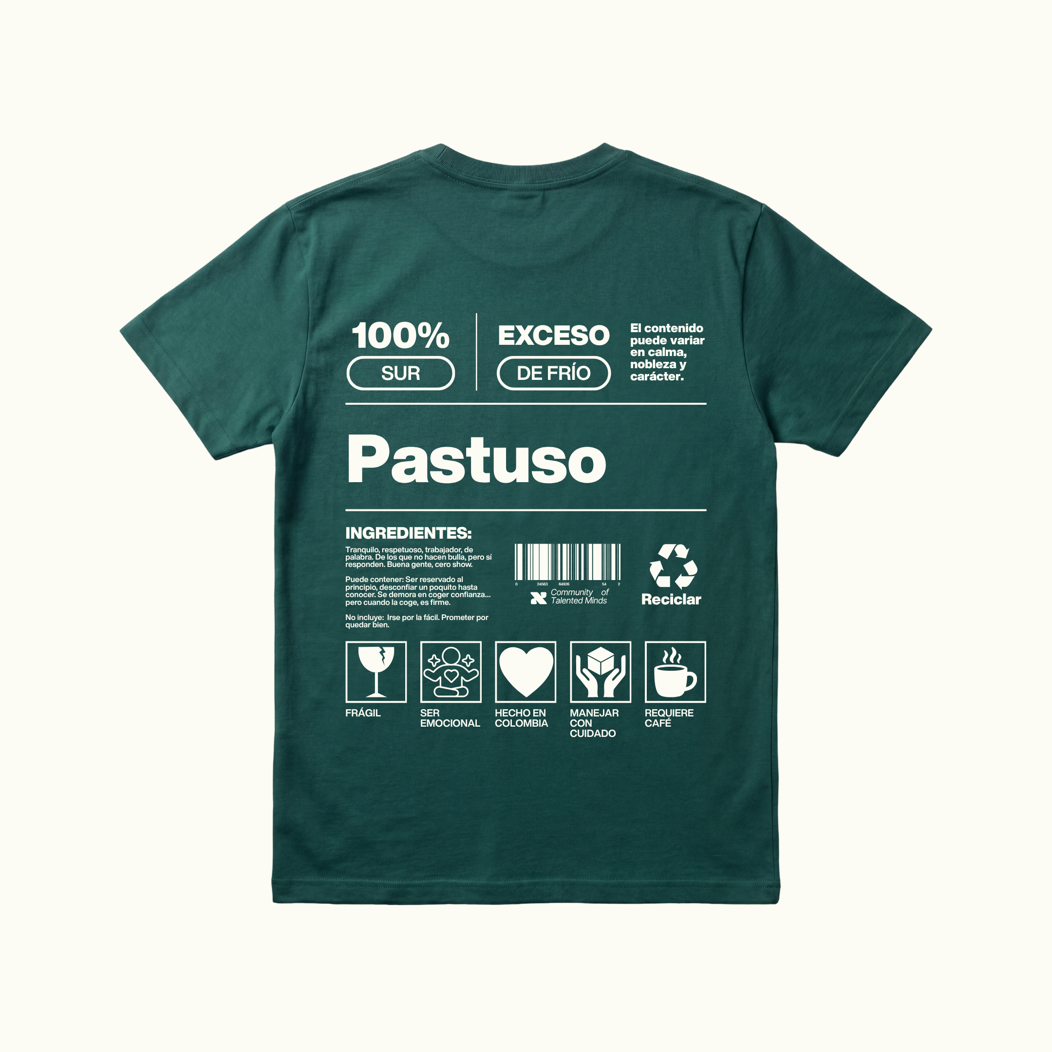 Camiseta Pastuso