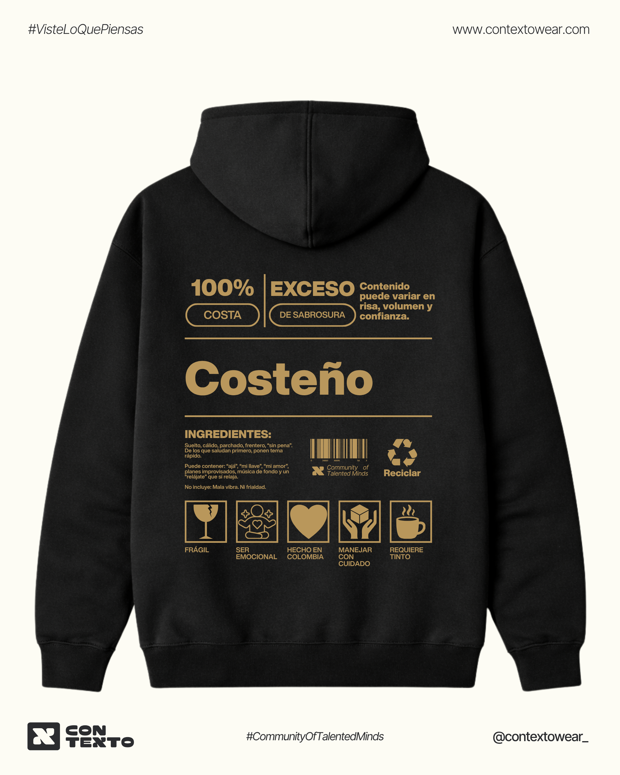Hoodie Costeño