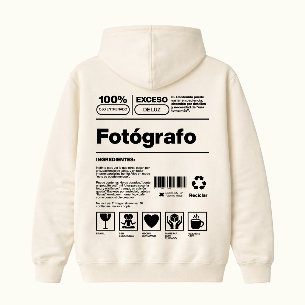 Hoodie Fotógrafo