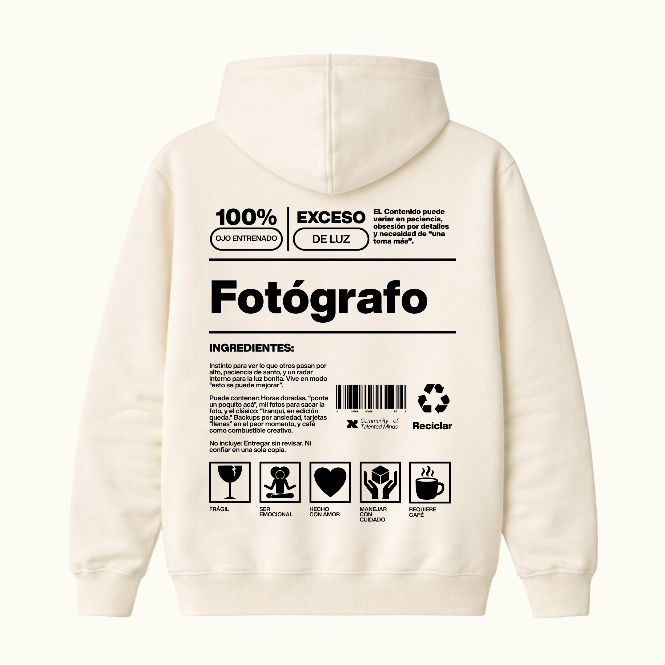 Hoodie Fotógrafo