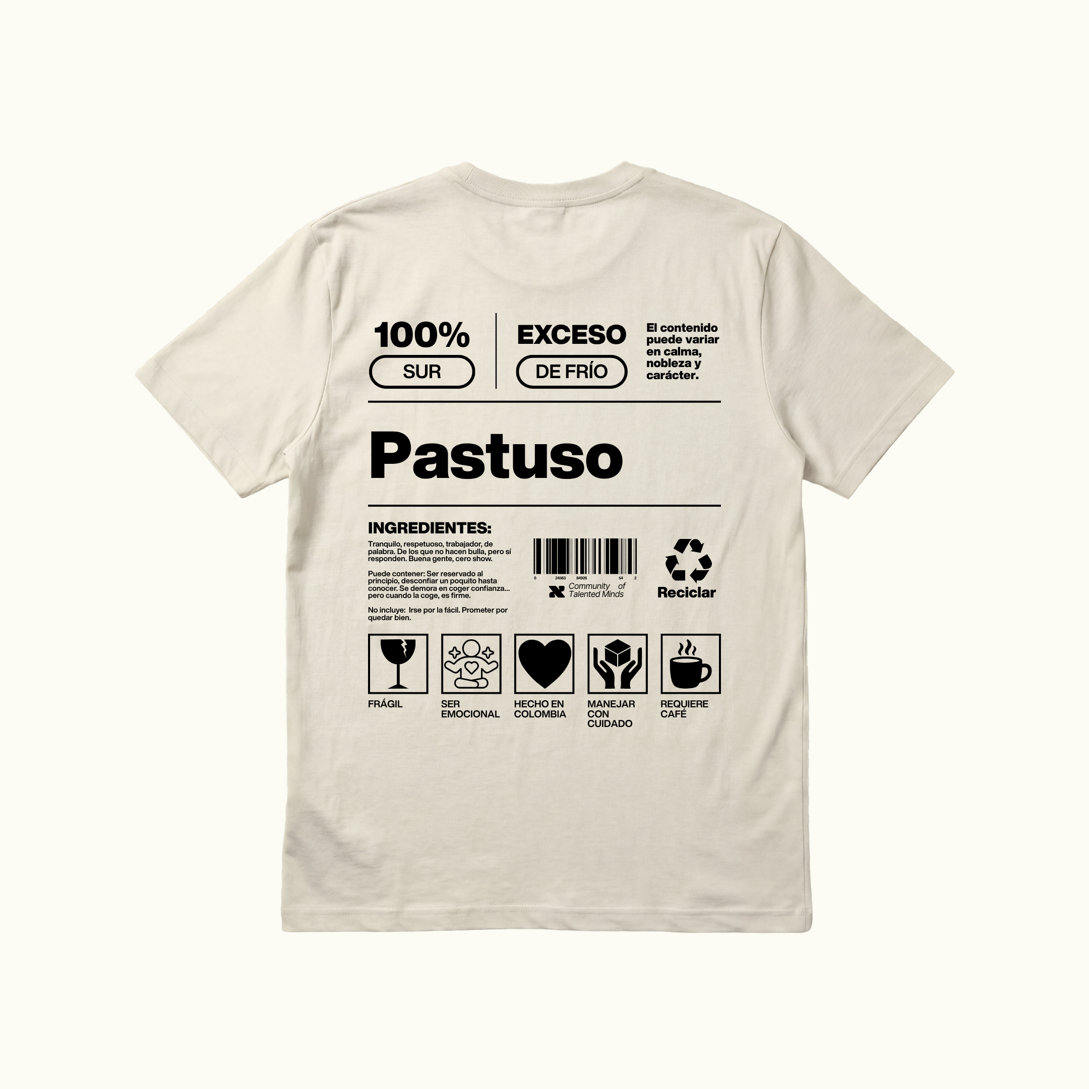 Camiseta Pastuso