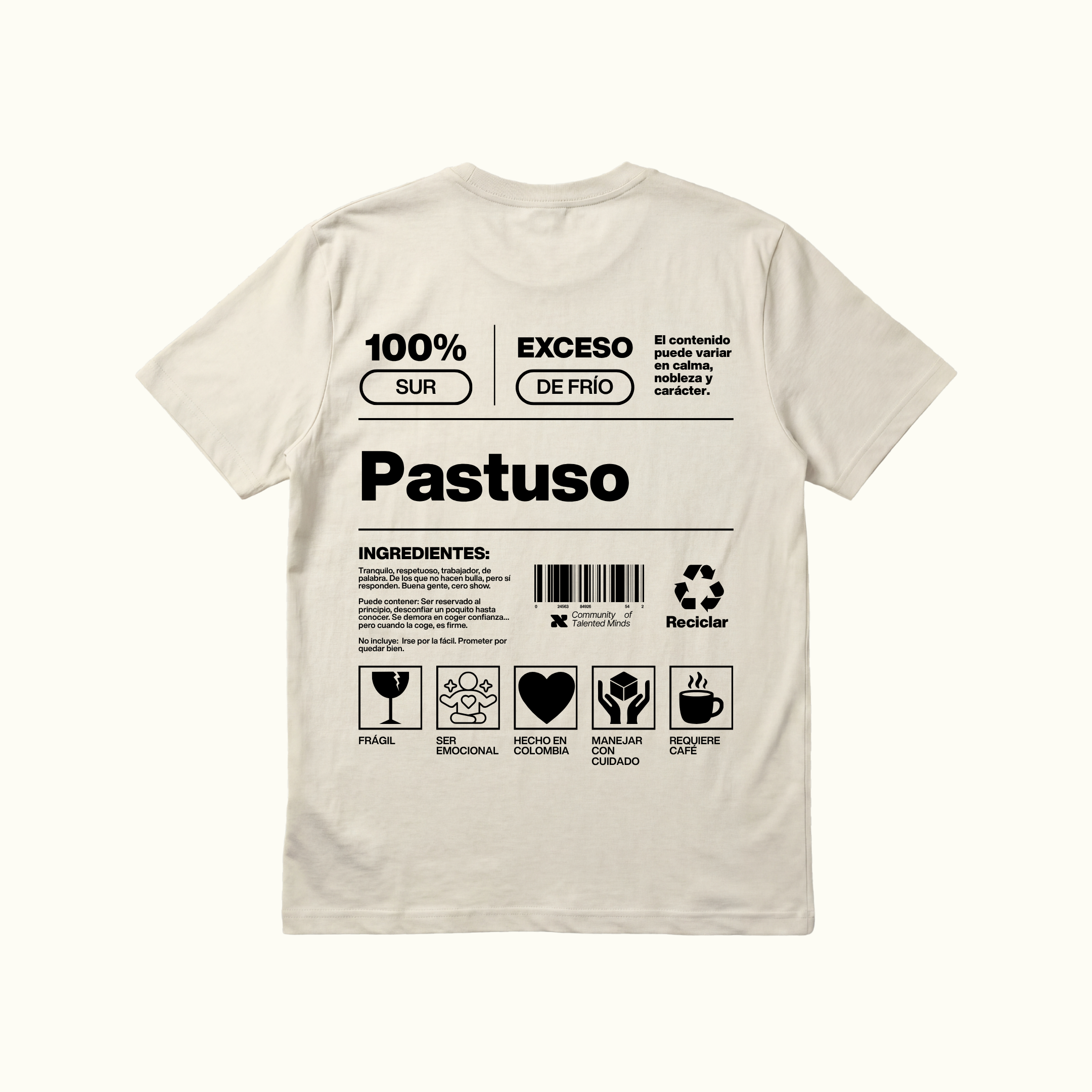 Camiseta Pastuso