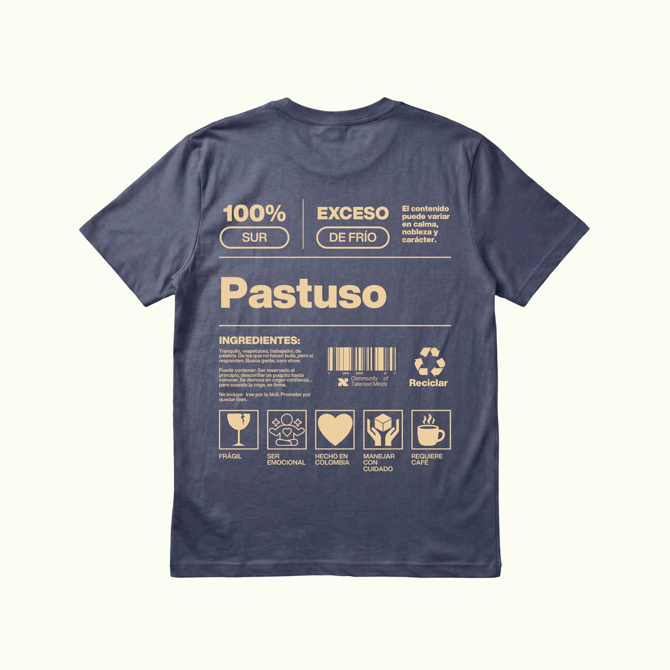 Camiseta Pastuso