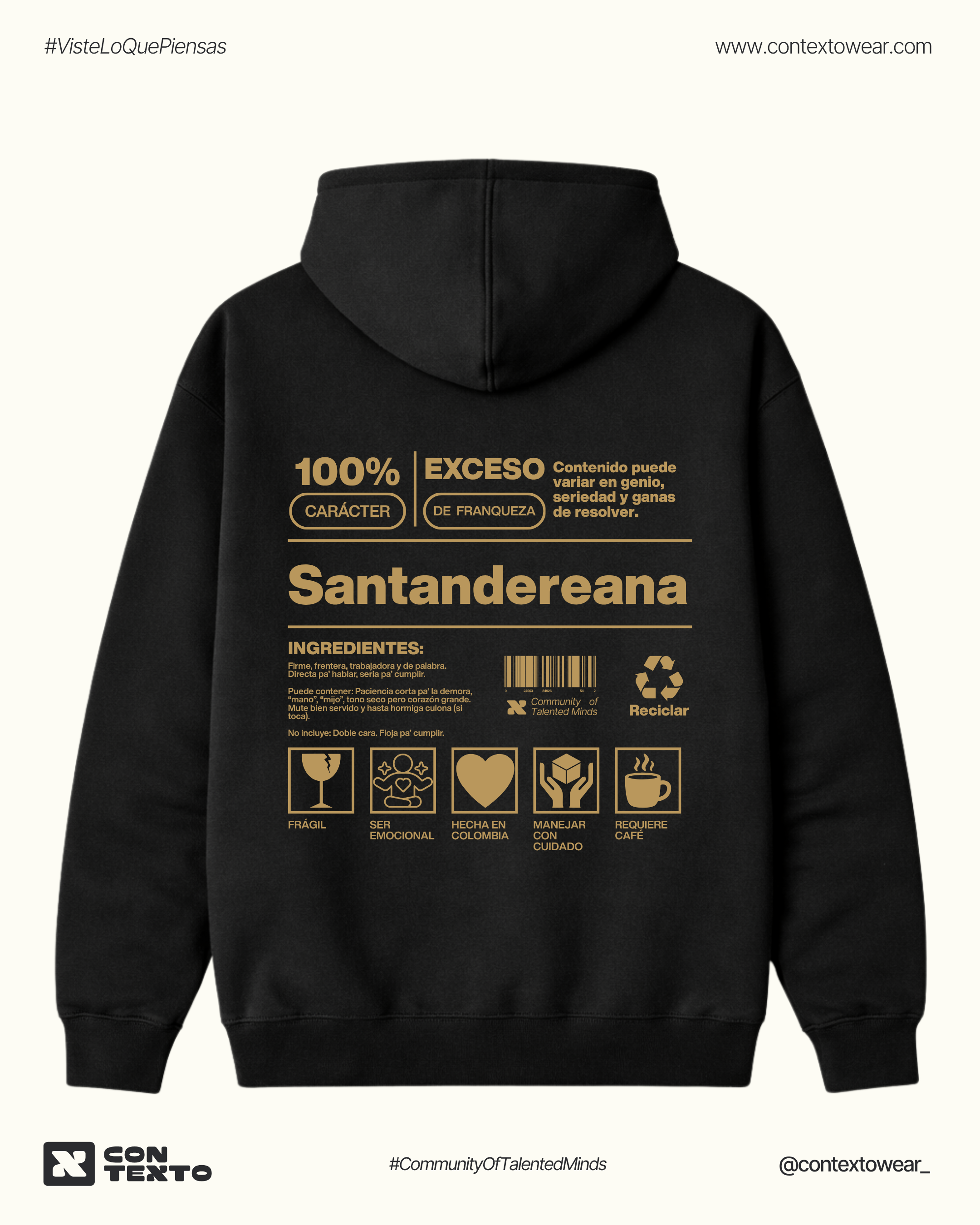 Hoodie Santandereana