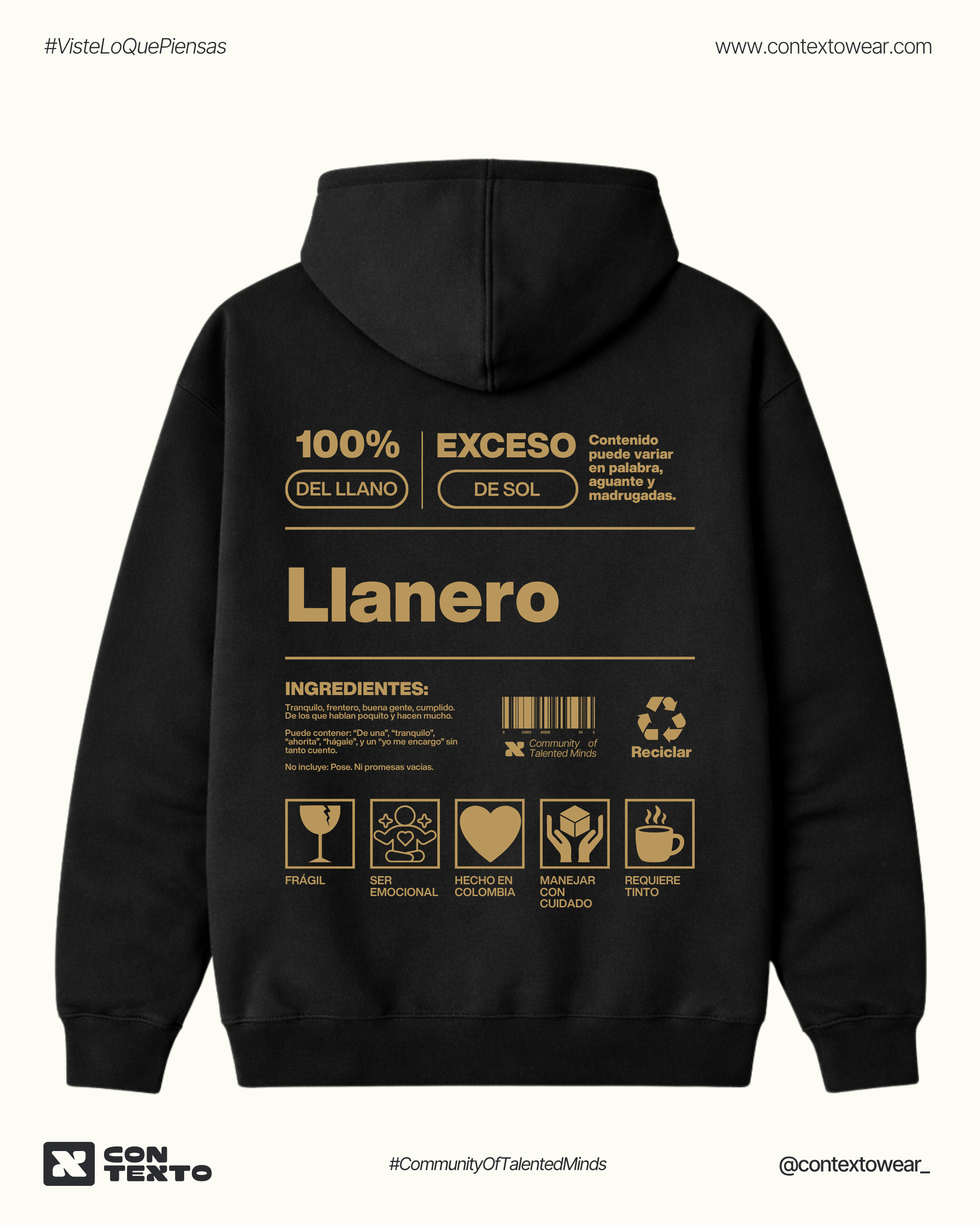 Hoodie llanero