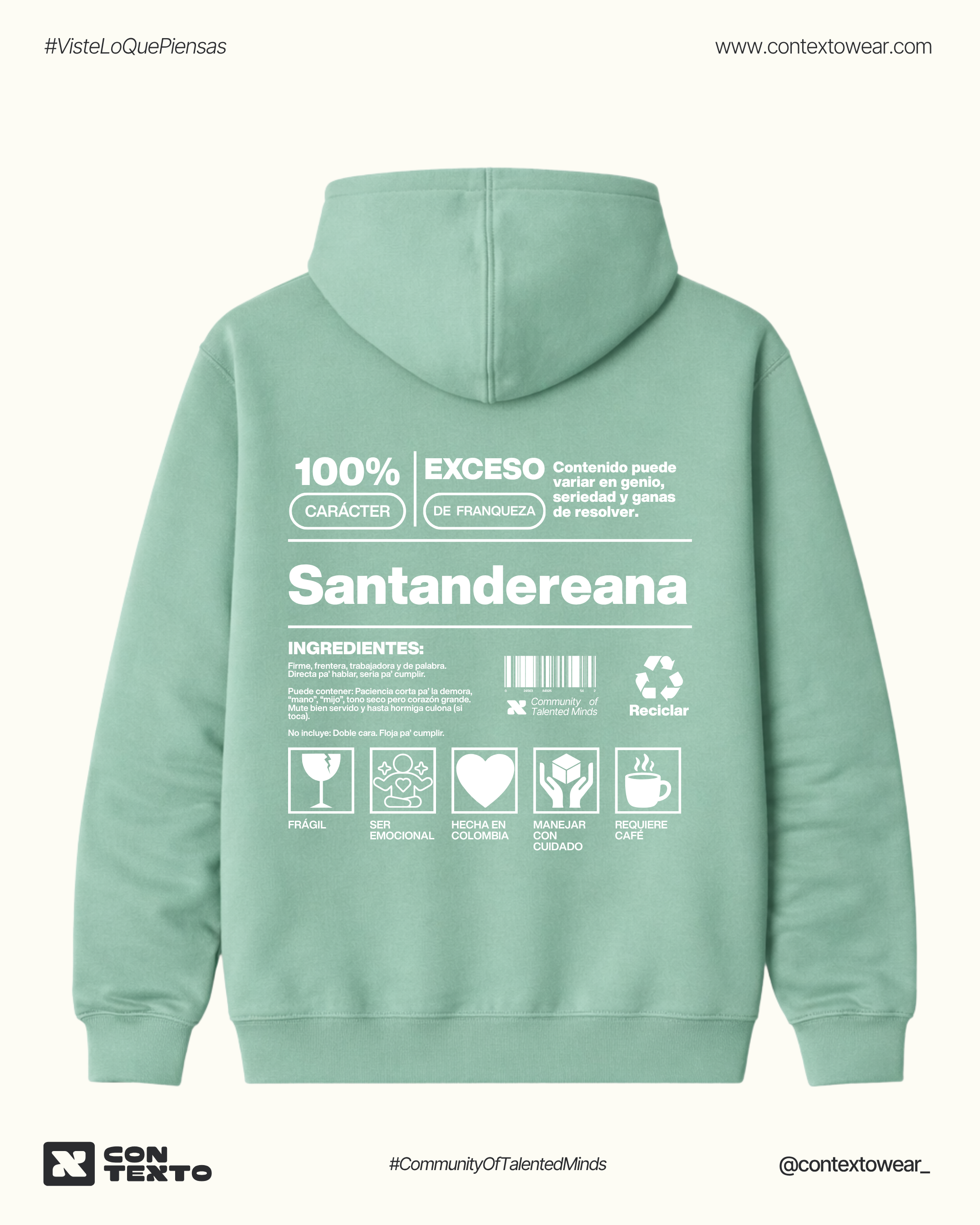 Hoodie Santandereana