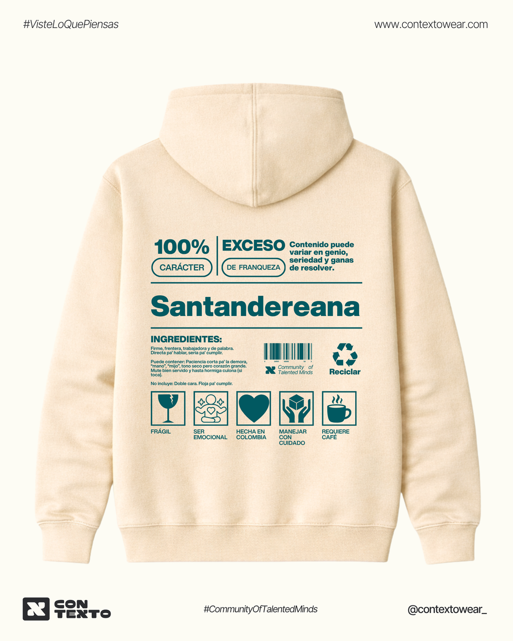 Hoodie Santandereana