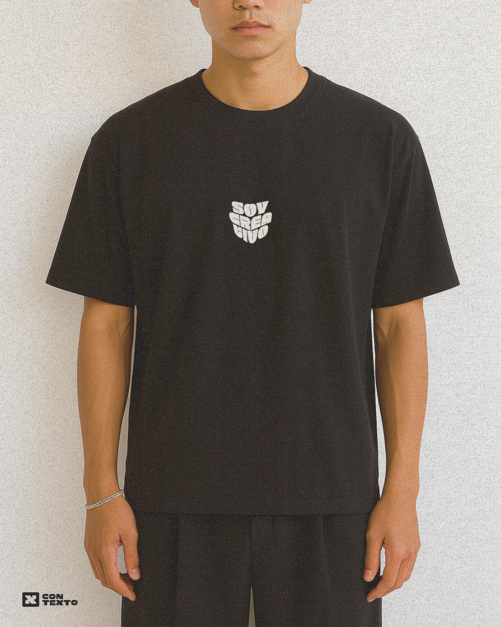 Camiseta Oversize Soy Creativo