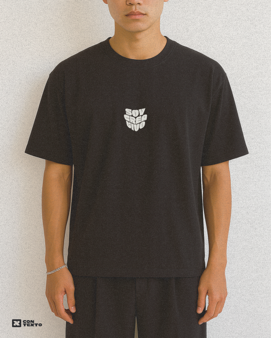 Camiseta Oversize Soy Creativo