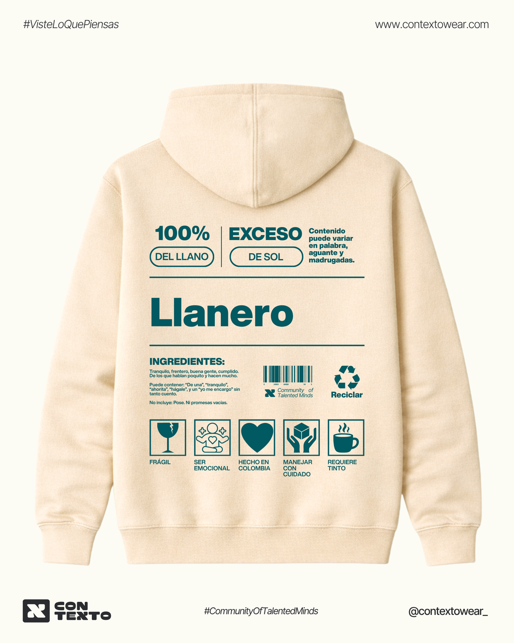Hoodie llanero