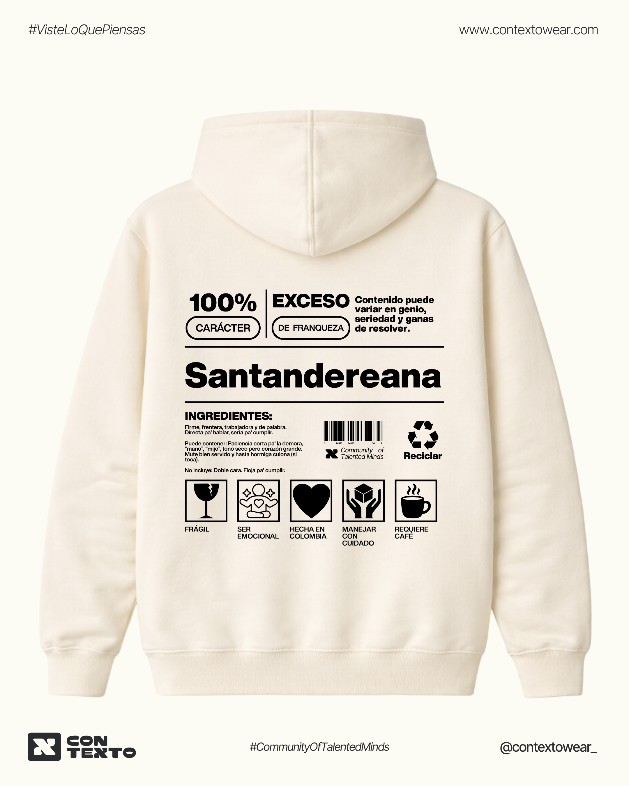 Hoodie Santandereana