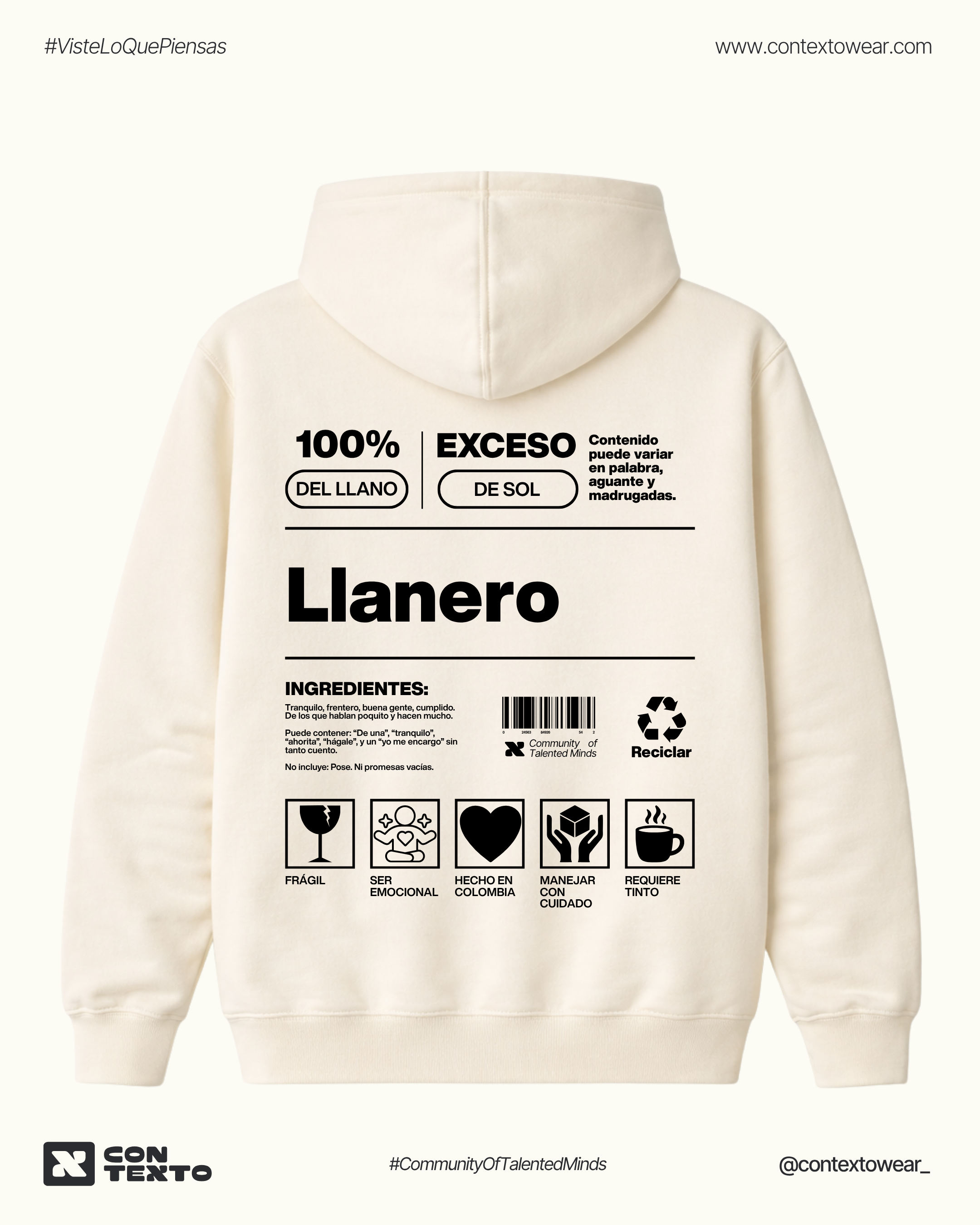 Hoodie llanero